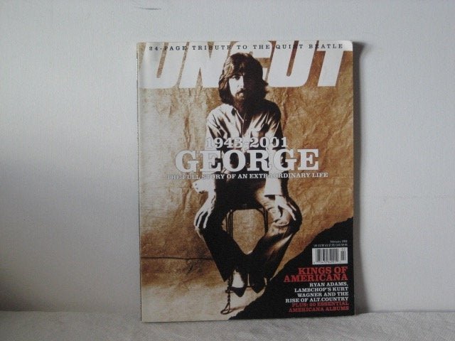 BEATLES VERY RARE UNCUT MAG GEORGE EXTRAORDINARY LIFE (1 of 3)