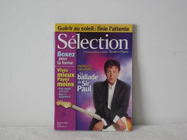 BEATLES RARE FRENCH ISSUE PAUL MCCARTNEY BALLAD (1 of 1)