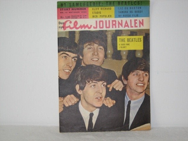 BEATLES RARE EARLY MAG FILM JOURNALEN 1964 (1 of 2)