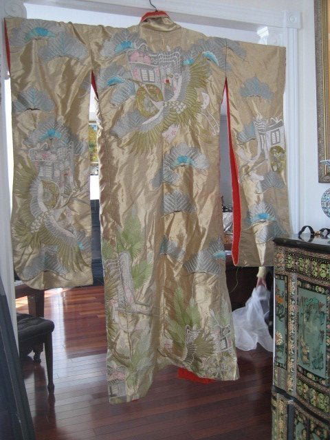 Superb Japanese Wedding Kimono From Hollywood Studio (1 of 2)