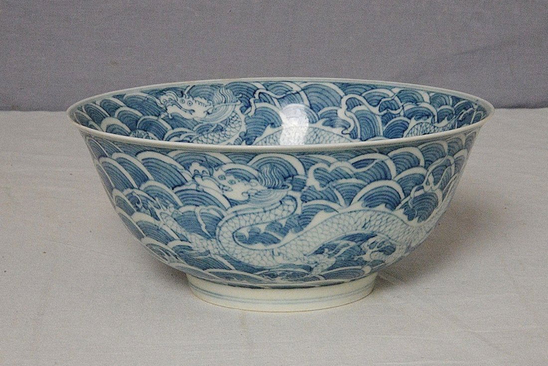 Amazing Chinese Blue White Porcelain Bowl Chenghua Mark (1 of 6)