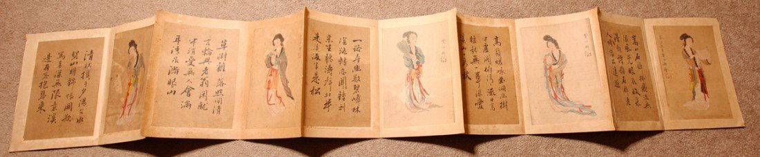 CHINESE PAINTING ALBUM BY FEI YIGENG 19 TH (1 of 6)
