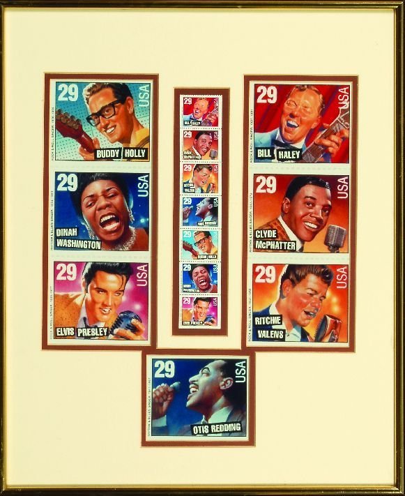 1950s Commemorative postage stamp Collection Dick Clark (1 of 1)