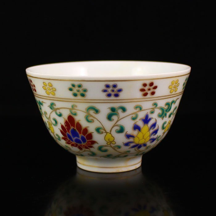Superb Imperial Chinese Gold Mark DouCai Porcelain Ming (1 of 6)