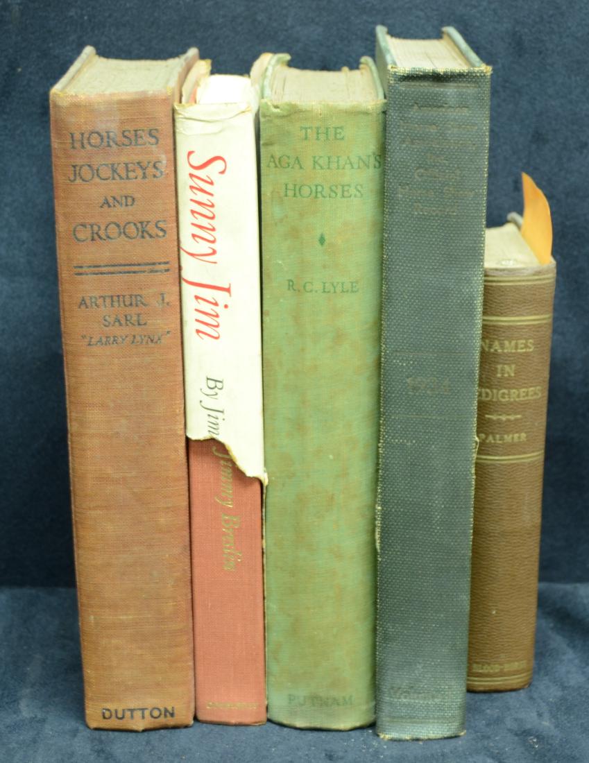 5 Misc. Horse Books to Inc: Names in Pedigrees (1 of 2)