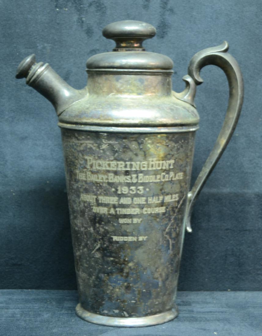 Silver Plated Trophy, Pickering Hunt (1 of 2)