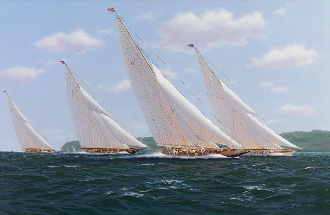 Richard Firth - Endeavor and Shamrock V (1 of 2)