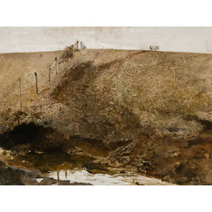 Andrew Wyeth - Over the Hill