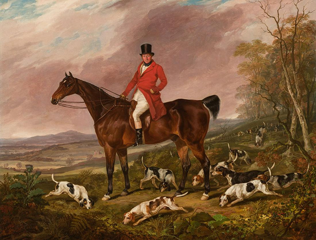 William Webb - Thomas Hargreaves Esq. With the Holcombe (1 of 3)