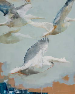 Diana Tremaine - Earth & Sky: Diana Tremaine - American, b. 1964 Earth & Sky Oil on canvas 50" x 60" Signed