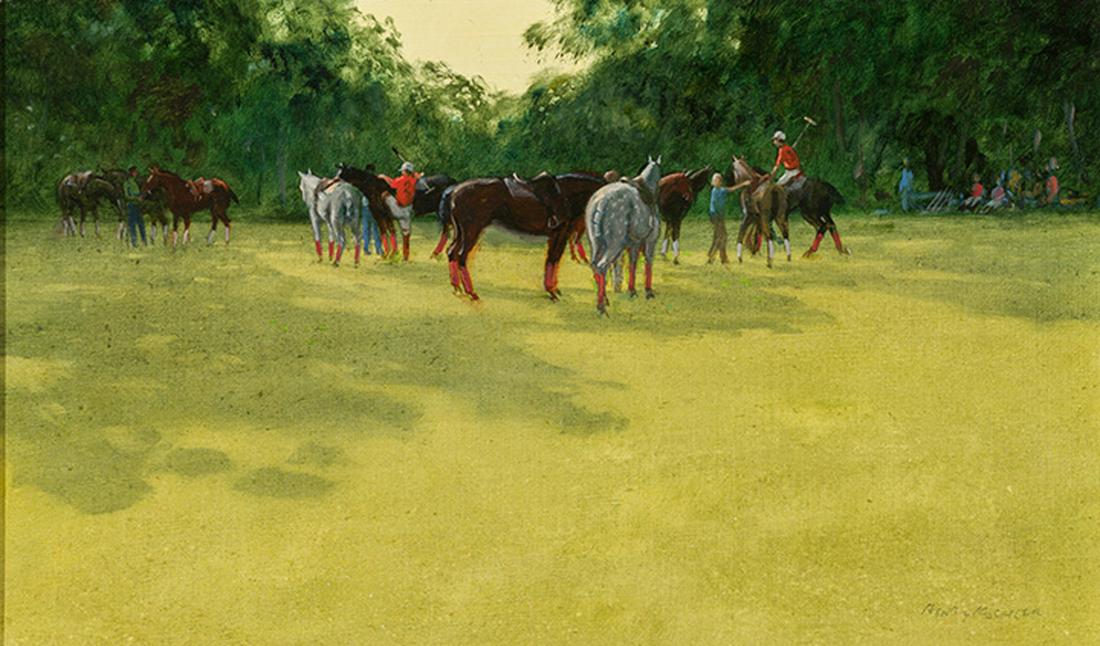 Henry Koehler - Changing Ponies at Cow Neck, (1 of 2)