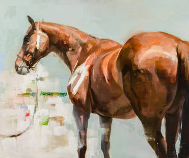 Diana Tremaine - PRESENCE: Diana Tremaine - American, b. 1964 PRESENCE Oil on canvas 50" x 40" Signed