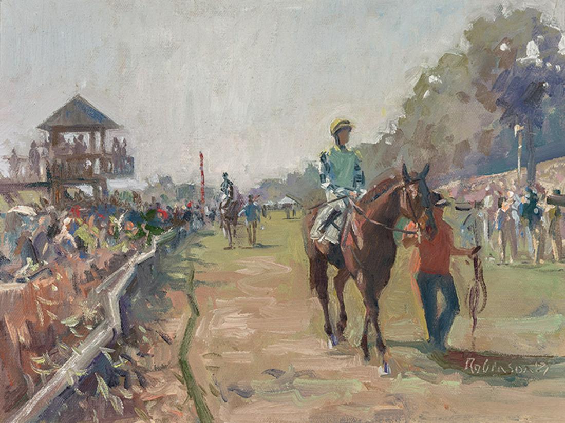 Sam Robinson - Post Parade at Shawan Downs (1 of 2)