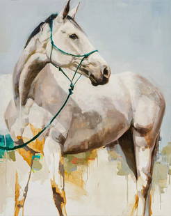 Diana Tremaine - The Grey: Diana Tremaine - The Grey Oil on canvas Signed, dated 2022 verso