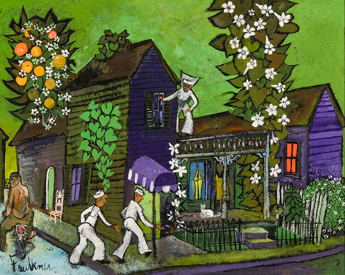 Henry Faulkner  -  HOUSE IN KEY WEST (1 of 2)