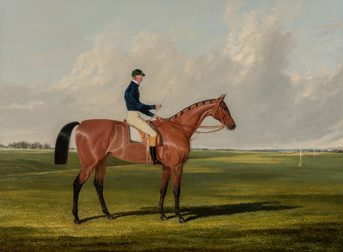 Herring, John Frederick Sr.  -  Mr. William Orde's Bay Filly Beeswing, by Dr. Syntax, with (1 of 3)