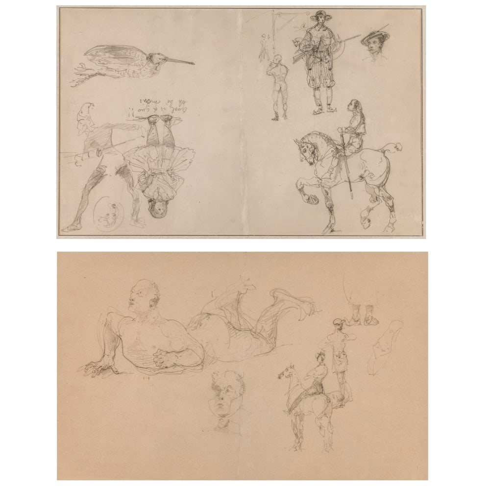 Toulouse-Lautrec, Henri  -  Sketches (1 of 5)