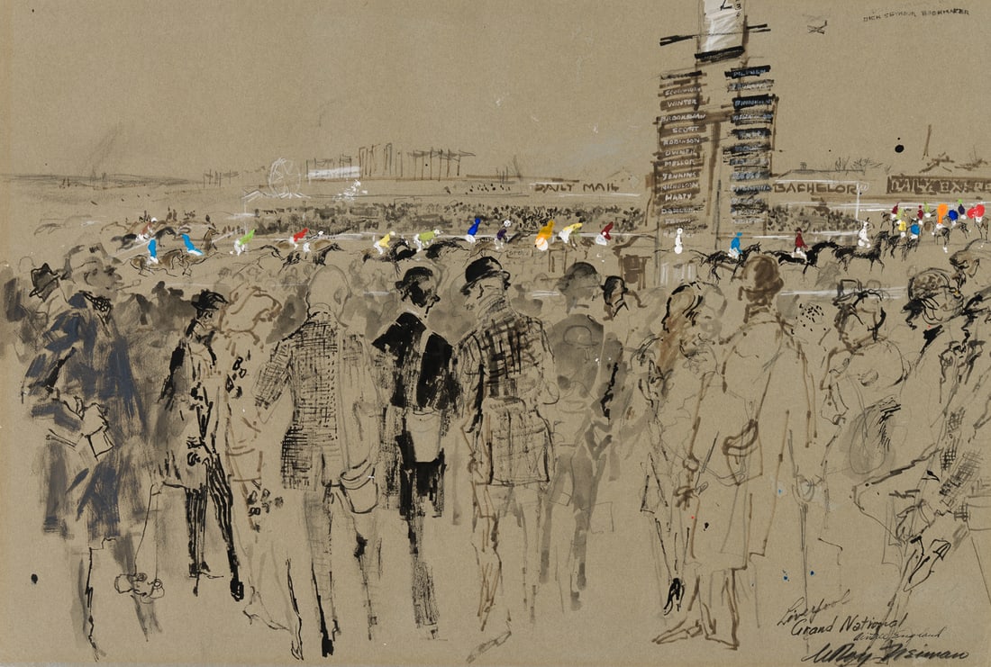 Neiman, LeRoy  -  The Grand National Steeplechase (1 of 2)