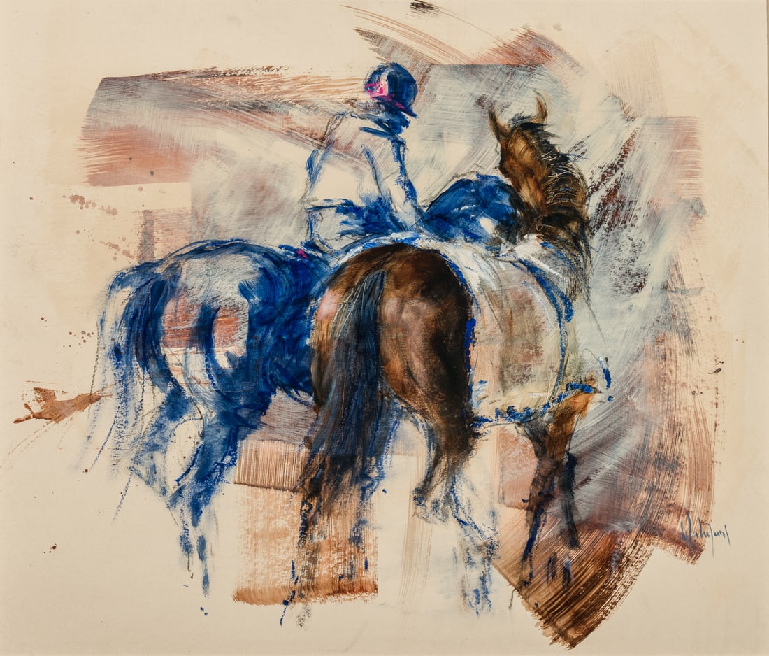 de Watrigant, Hubert  -  Ponying (1 of 2)