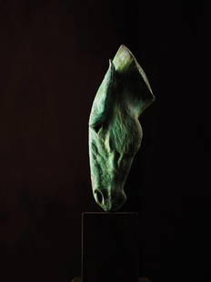 Fiddian-Green, Nic - Study for Marble Arch: Nic Fiddian-Green (British, born 1963) STUDY FOR MARBLE ARCH Bronze, 30" x 10" with base Ed. of 25 This Lot is a study for Fiddian-Green's 35-foot work located in Marble Arch, London.