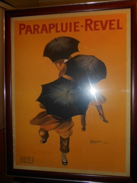 Parapluie Revel Lithograph Poster