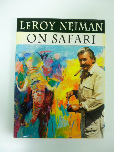 Signed Leroy Neiman"On Safara" Coffee Table Book: LeRoy Neiman's Signed "On Safara" Coffee Book. It is copyrighted 1997. In very good condition.