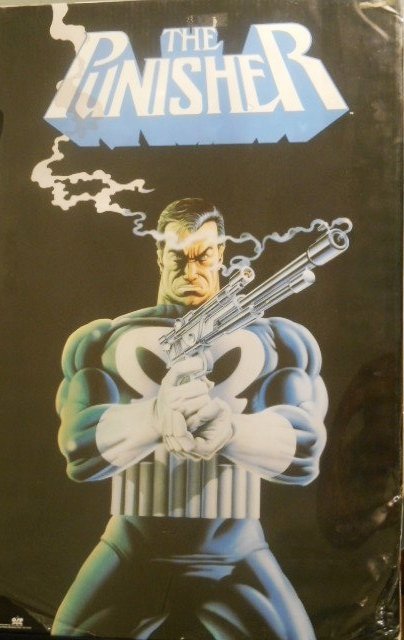 Arthur Davis Marvel Comics Mike Zeck Punisher Poster: Pair of Marvel posters. X-men poster artist Arthur Davis -87-Medley. X-Men trademark and copyright 1987 Marvel Entertainment Group all rights Reserved, Published by O.S.P. 1993 Punisher/Gunsmoke Poste