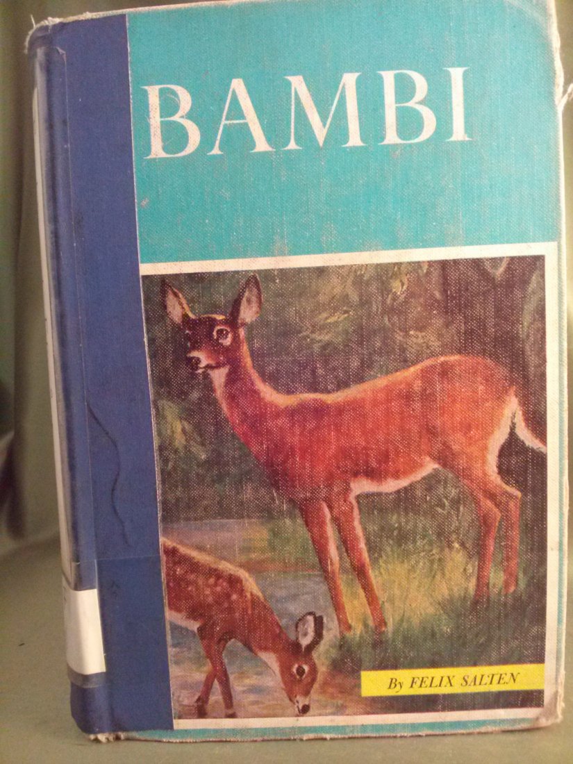 Felix Salten BAMBI 1929 1st Edition: Felix Salten BAMBI 1929 1st Edition. By Feliz Salten Foreword by John Galsworthy. Copyright 1929 by Simon and Schuster, Inc. Translated by Whittaker Chambers, Illustrated by Kurt Wiese. Published by G