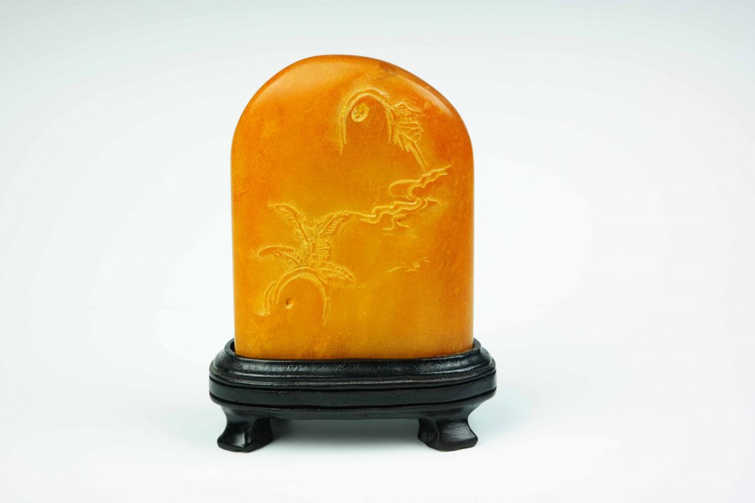 a shoushan stone ornament (1 of 2)