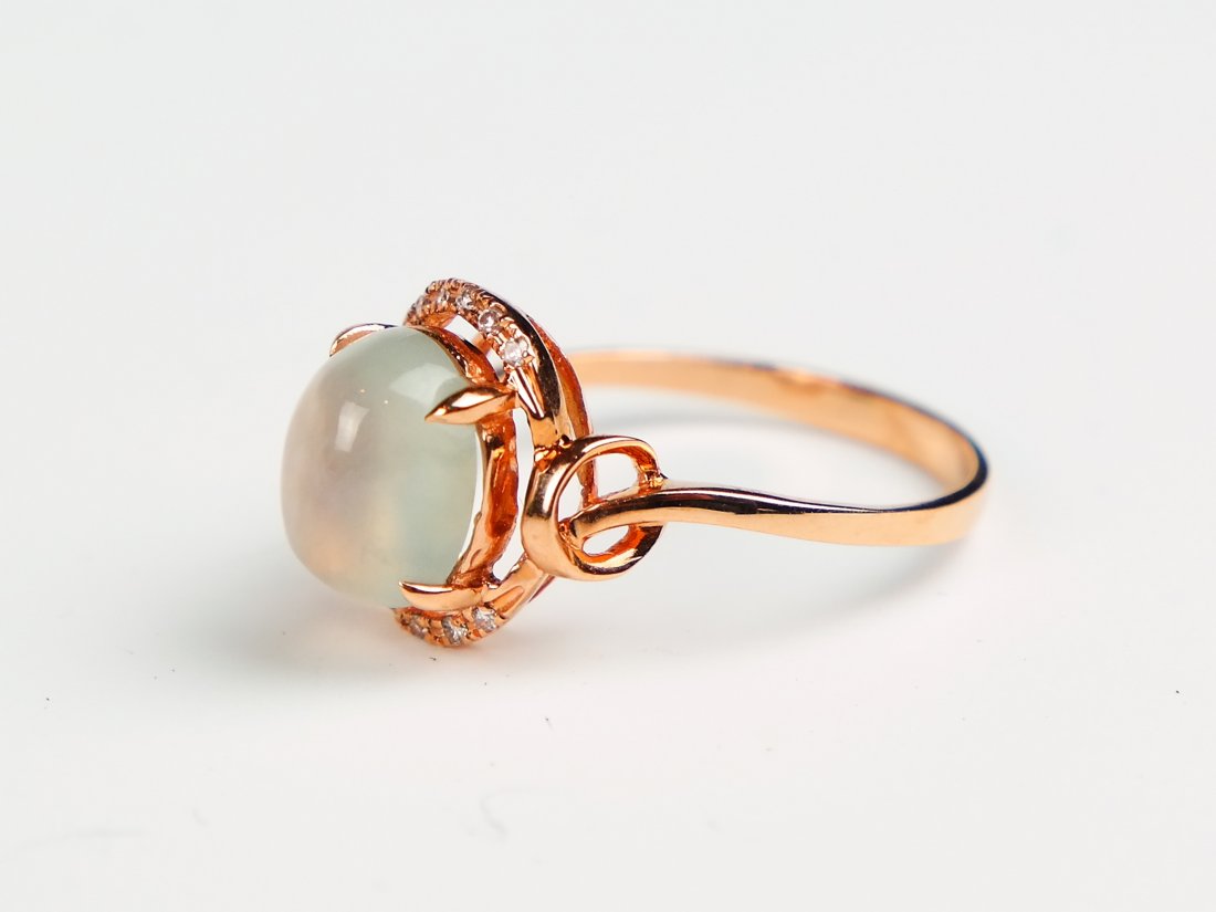 a jadeite 18k diamond ring (1 of 2)