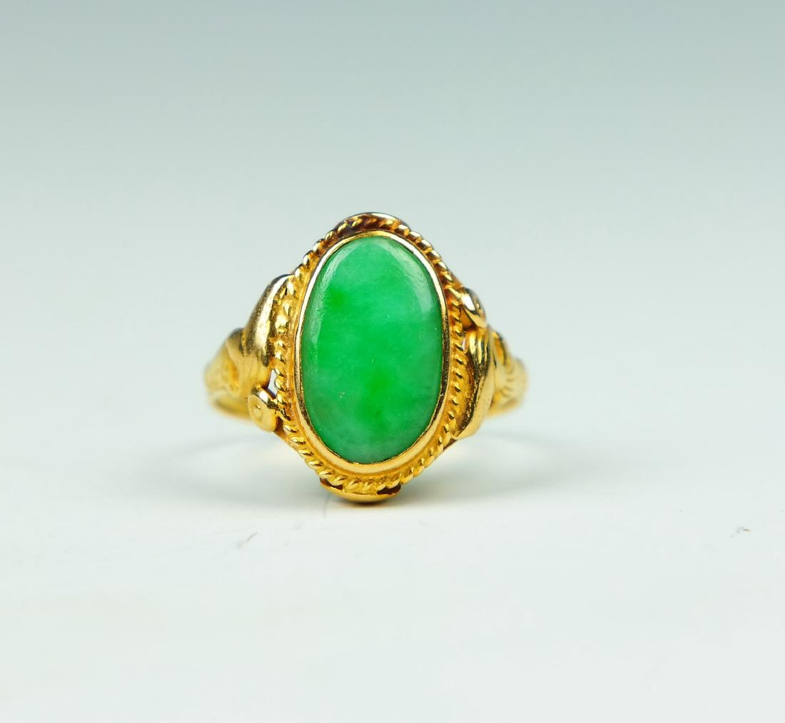 a jadeite 18k ring (1 of 3)