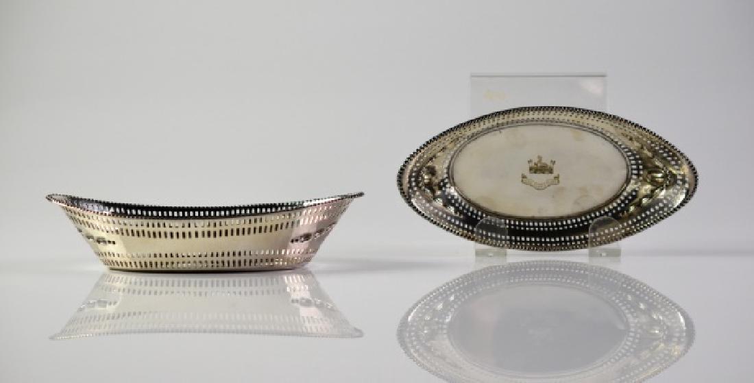 PAIR OF ENGLISH SILVER DISHES (1 of 3)