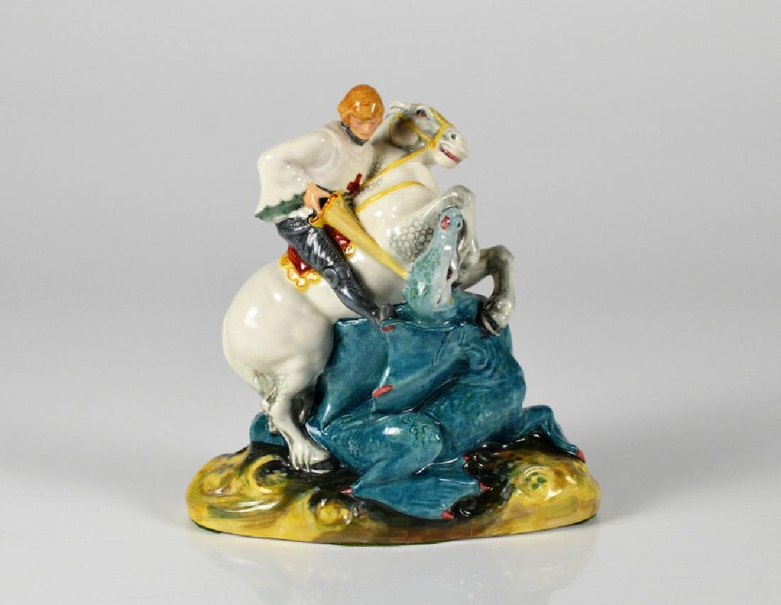 ROYAL DOULTON ST. GEORGE FIGURE (1 of 2)