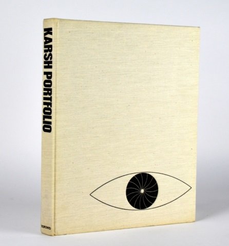 YOUSEF KARSH PORTFOLIO: Thomas Nelson and Sons Limited, Camden, NJ, 1967. Hardcover. Signed and dated 1967. Good condition. Some overall wear to edge of lower binding.