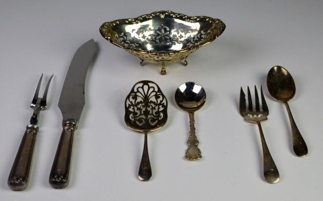 LOT OF ASSORTED BIRKS SILVER (1 of 5)