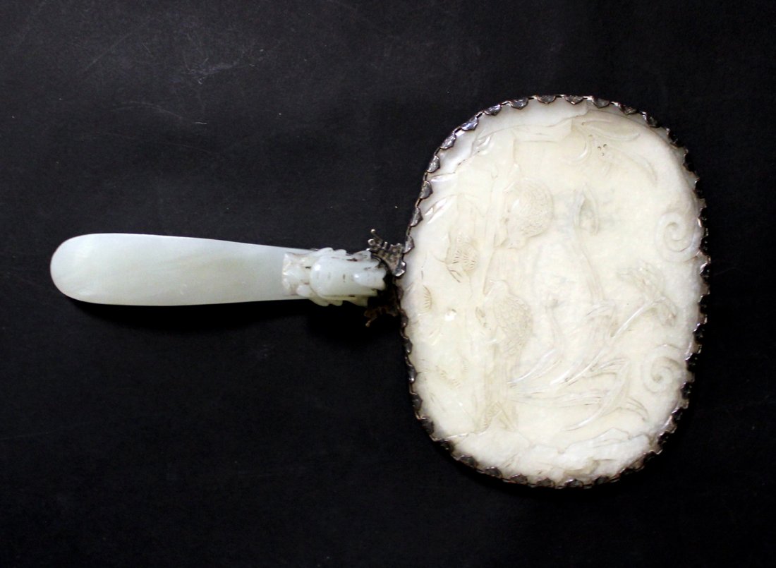 19TH/20TH, A CHINESE WIHTE JADE CARVED DRAGON HOOK WITH (1 of 7)