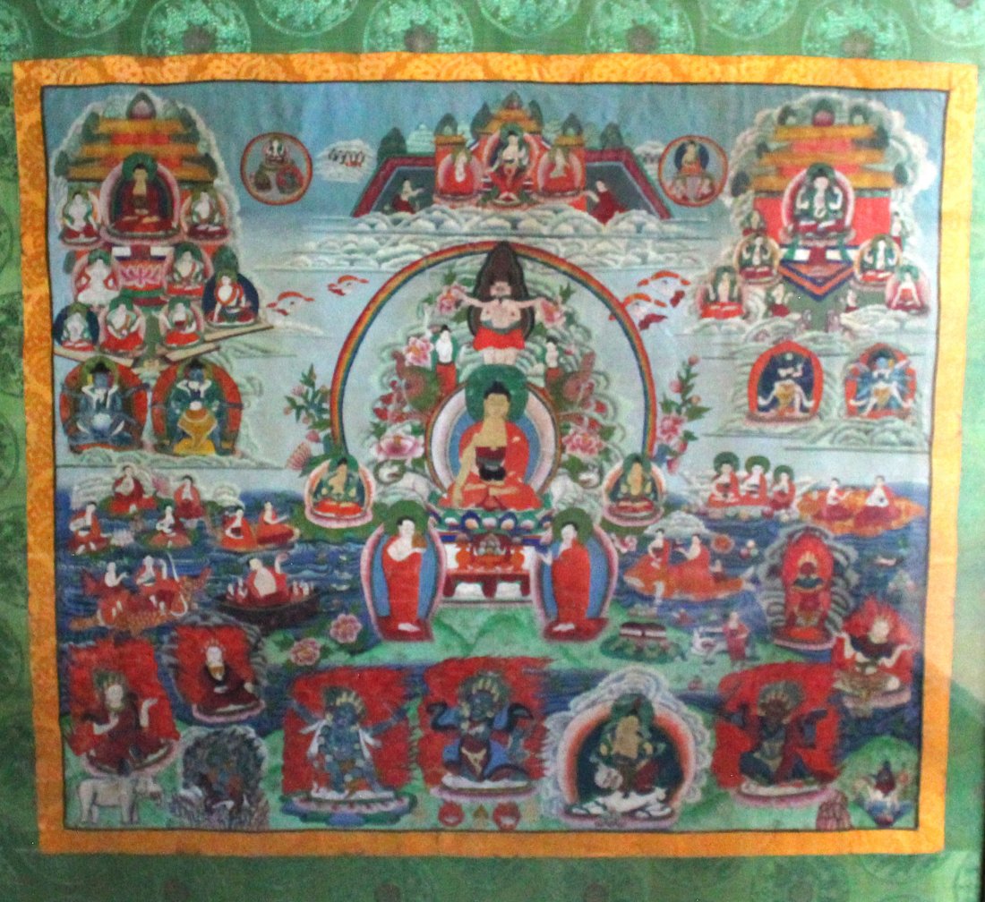 A LARGE CHINESE TANGKA (1 of 10)