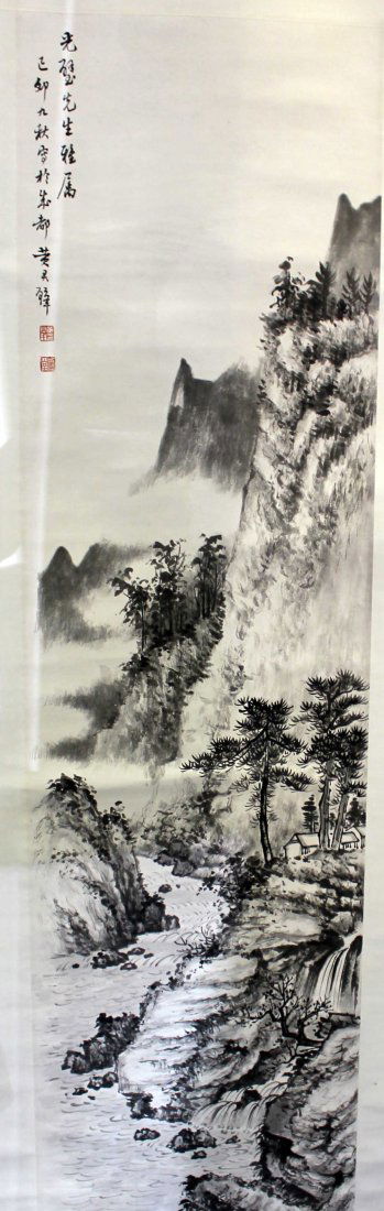 CHINESE PAINTING SCROLL (1 of 4)
