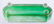 Daum Nancy Green Glass Dish w/ Gilt Trim - 6