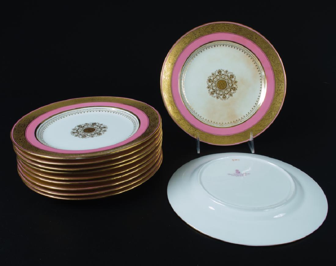 Minton Davis Collamore Pink & Gilt Salad Plates (1 of 5)