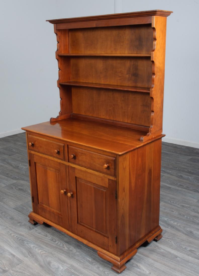 Stickley Cherry Hutch and Cupboard