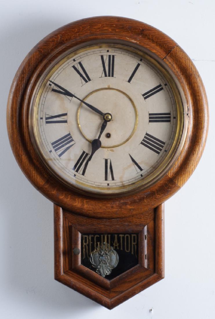 Waterbury Schoolhouse Regulator Clock