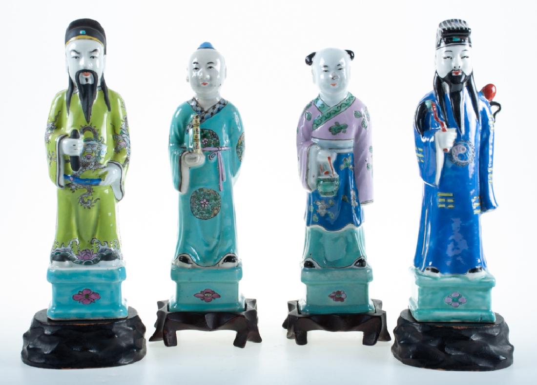 Chinese Porcelain Figures 19th C (1 of 6)