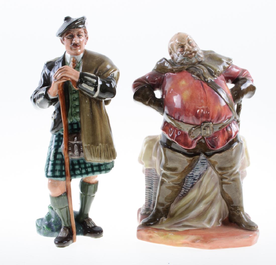 Royal Doulton Falstaff & The Laird Figurines (1 of 7)