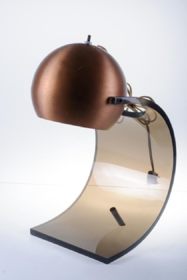 Robert Sonneman Lucite Eyeball Lamp (1 of 6)