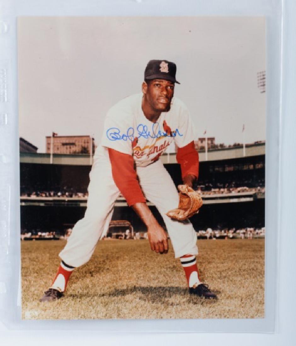 Bob gibson cheap signed jersey