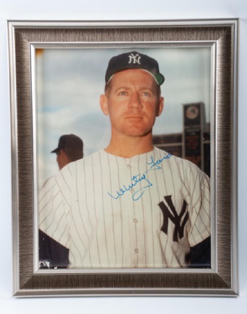Whitey Ford Autographed Photograph