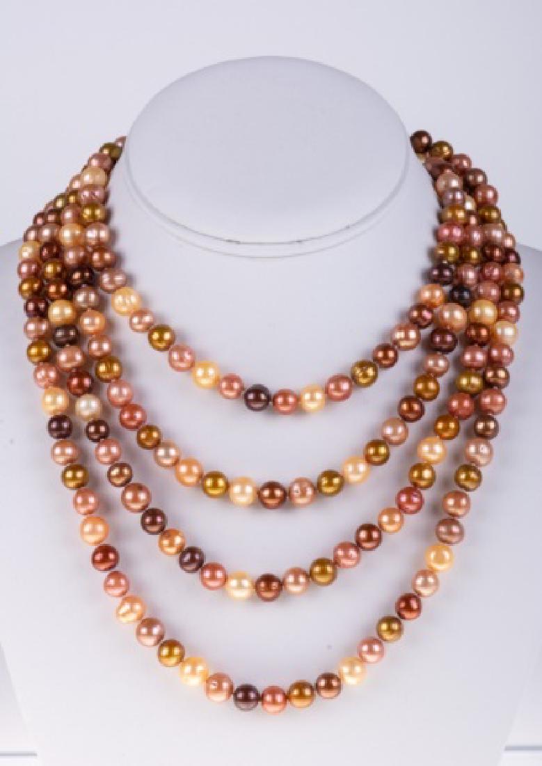 Freshwater Chocolate Pearl Necklace