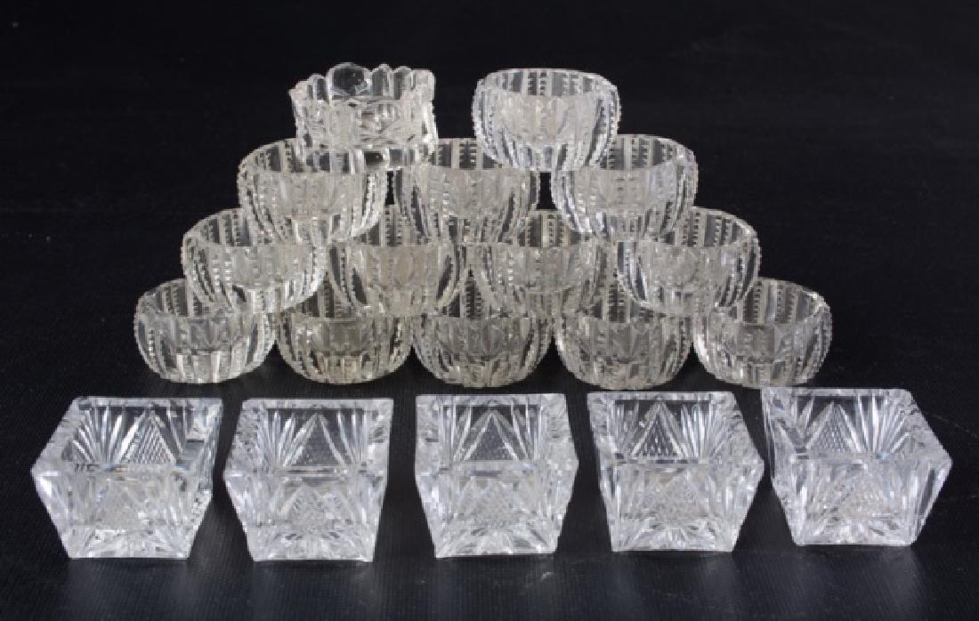 Cut Glass Open Salts Group (1 of 7)