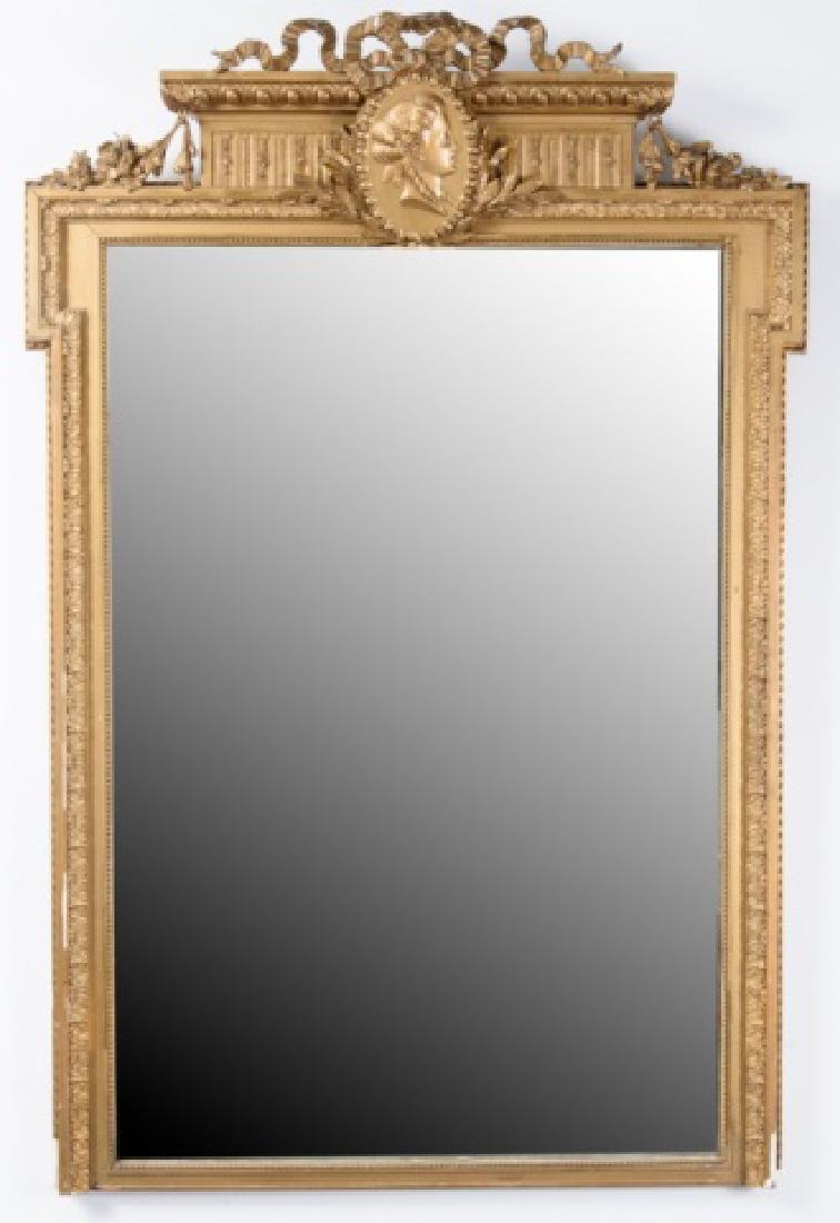 Dutch Gilt Frame Wall Mirror (1 of 6)